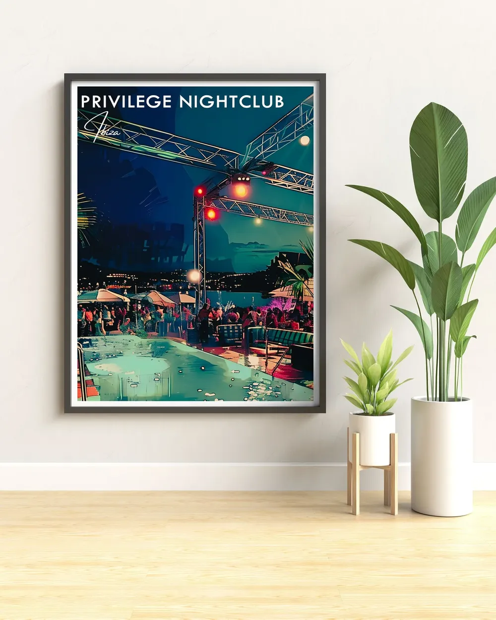 Privilege Night Club Stage Art Print - Image 3