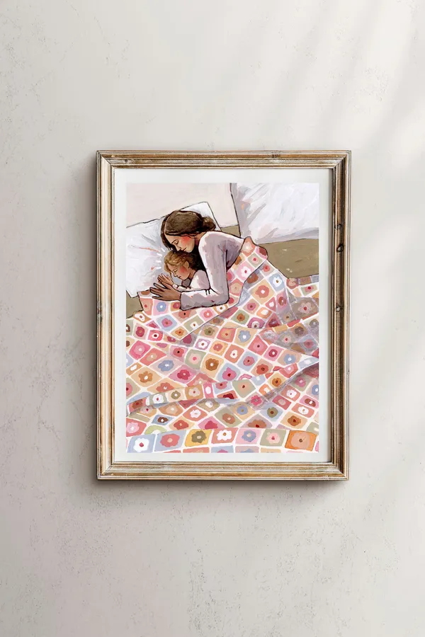 I Wish I Could Make Time Stand Still Motherhood Art Print