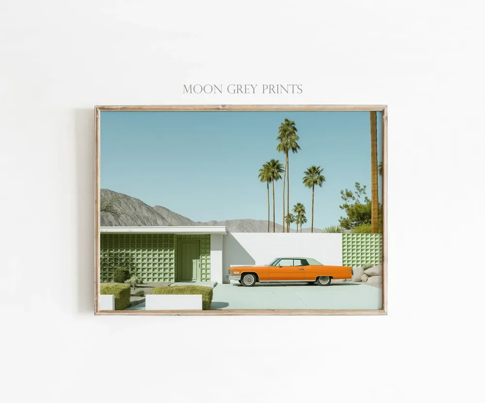 Palm Springs Mid-Century Modern Architecture Art Print - Image 2