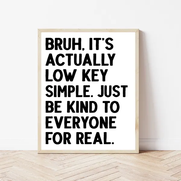 Classroom Rules Poster, English Teacher Wall Art