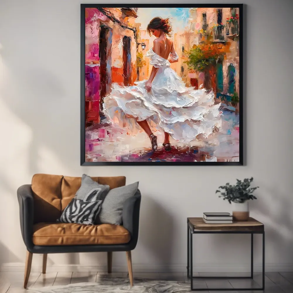 Flamenco Dancer Spanish Poster Print - Image 3