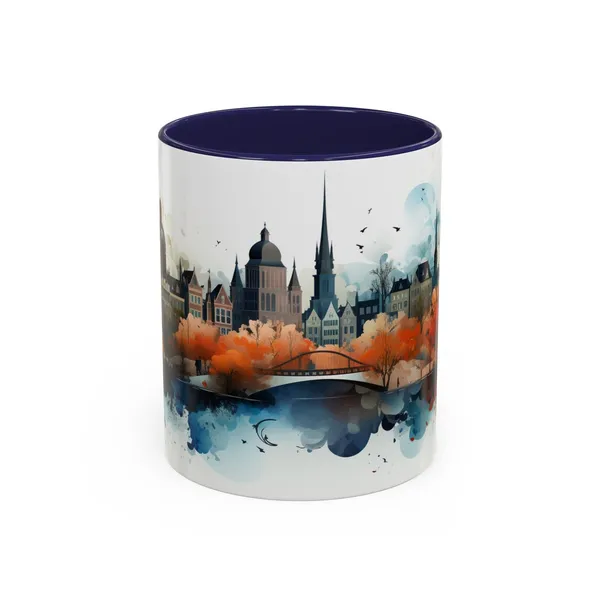 Netherlands Coffee Tea Mug, Food and Drink Print