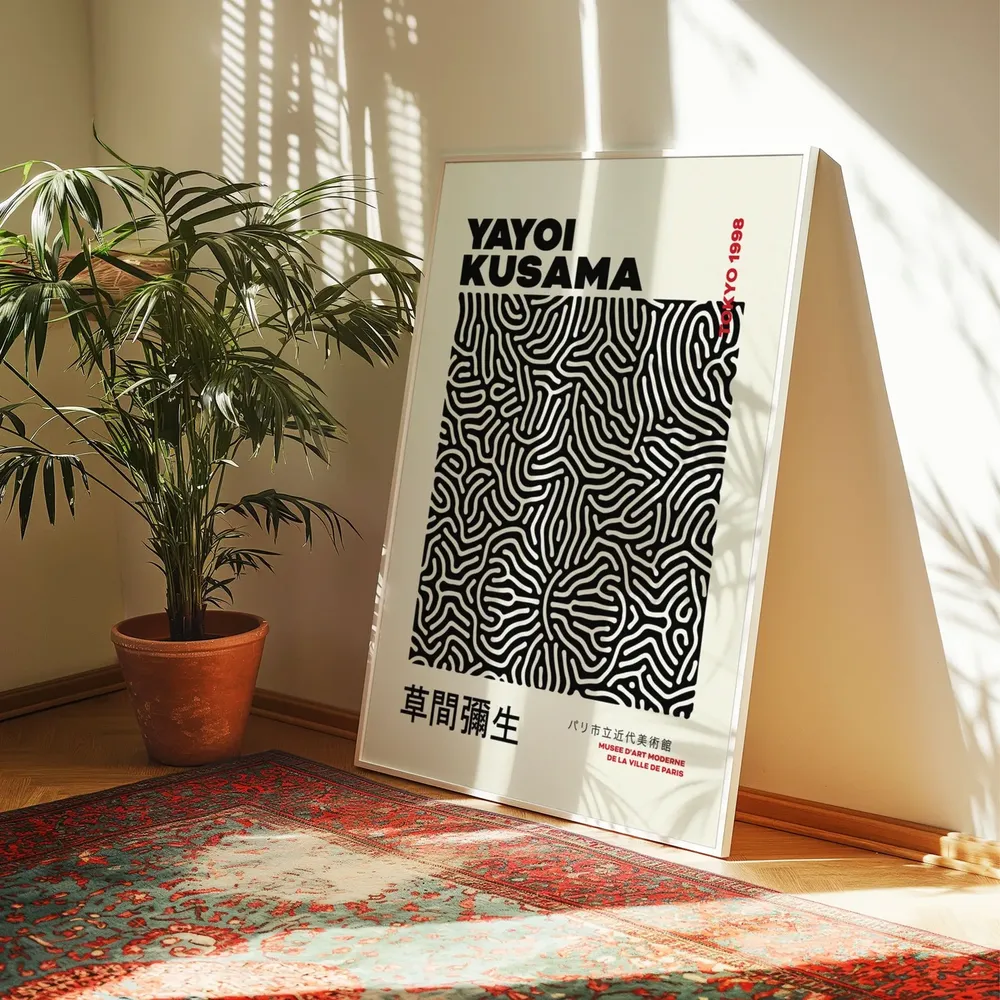 Yayoi Kusama Gallery Wall Art Print - Image 5