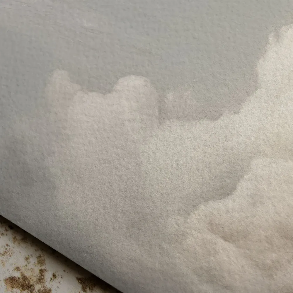 Clouds Vintage Style Neutral Art Print - Image 6