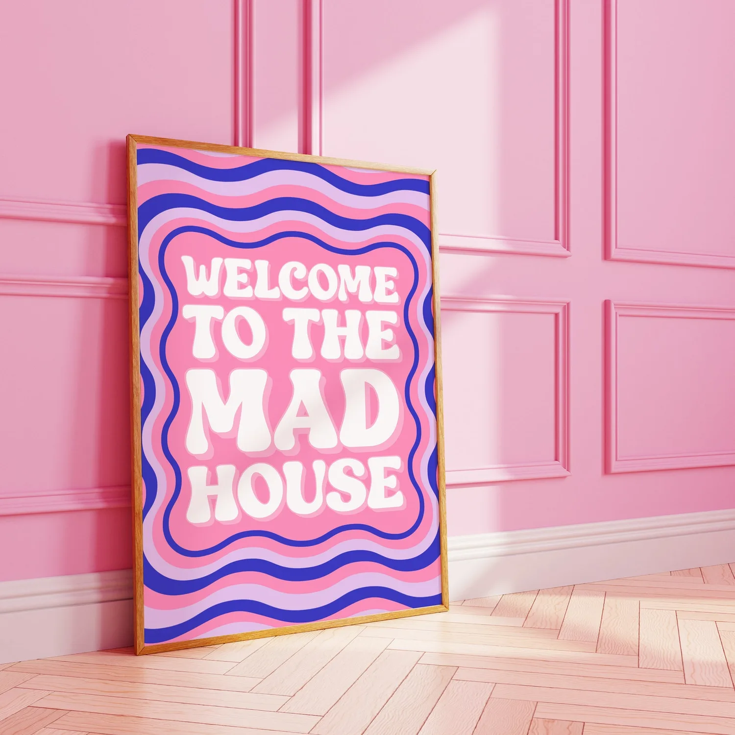 Welcome To The Mad House Poster Print