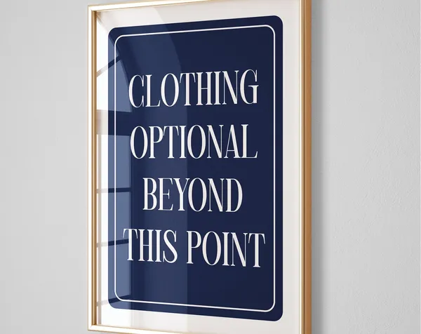 Feminine Coquette Bathroom Print, Preppy 70s Wall Art