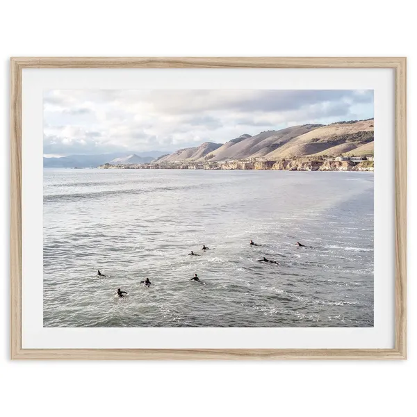 California Surfing Fine Art Photography Art Print