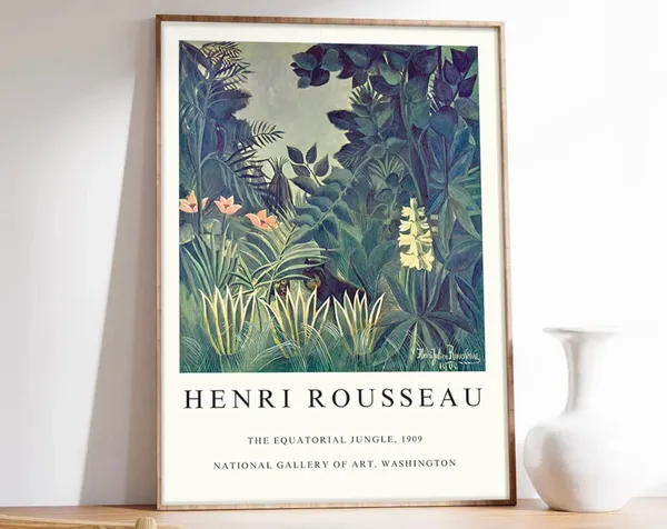 Douanier Rousseau Equatorial Jungle Art Print