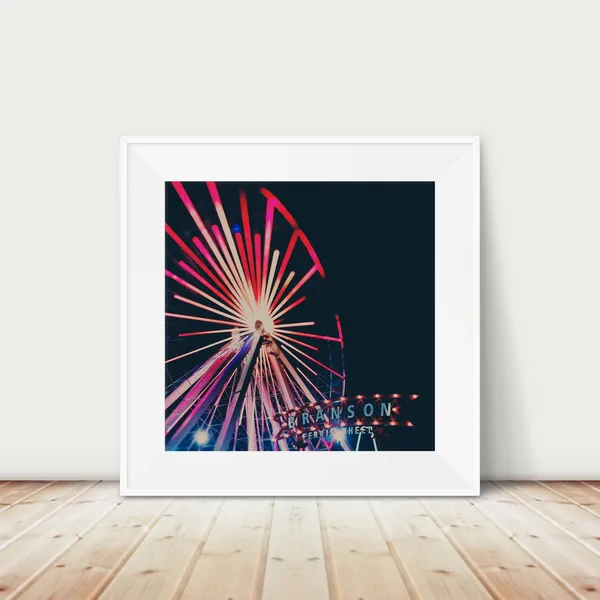 Branson Ferris Wheel Photograph, Missouri Americana