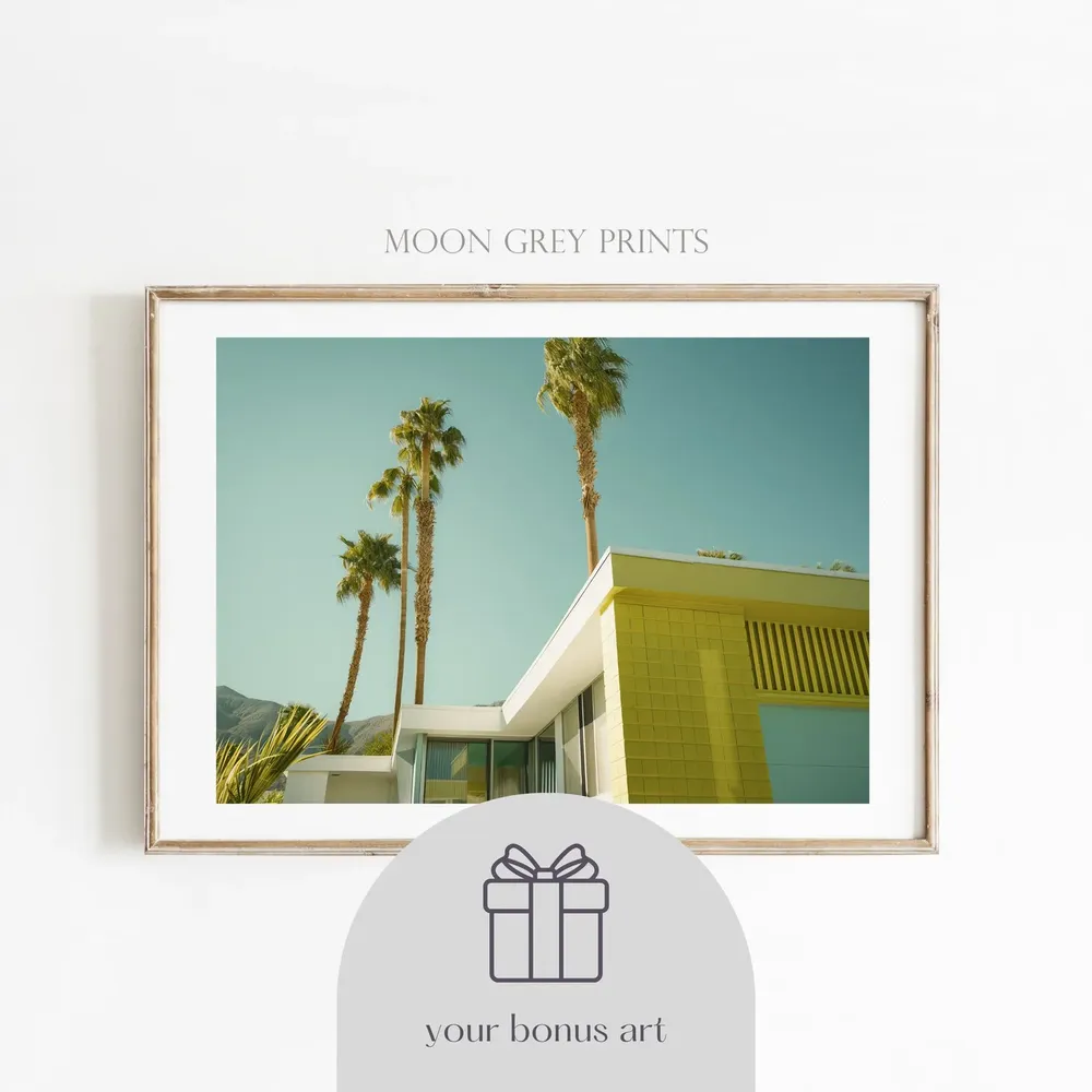 Palm Springs Mid-Century Modern Architecture Art Print - Image 3