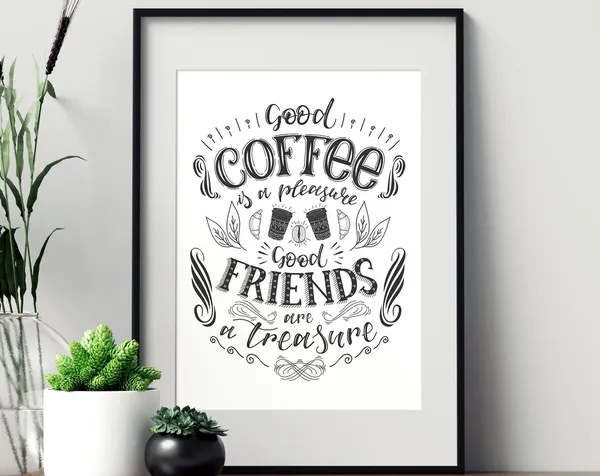 Coffee Lover Coffee Wall Art, Kitchen Coffee Print