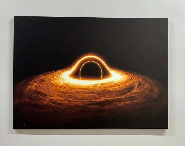 Black Hole Outer Space Astronomy Art Print