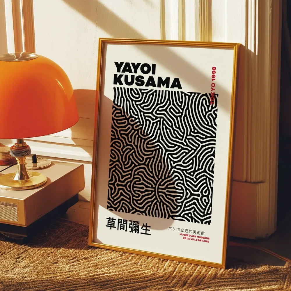 Yayoi Kusama Gallery Wall Art Print