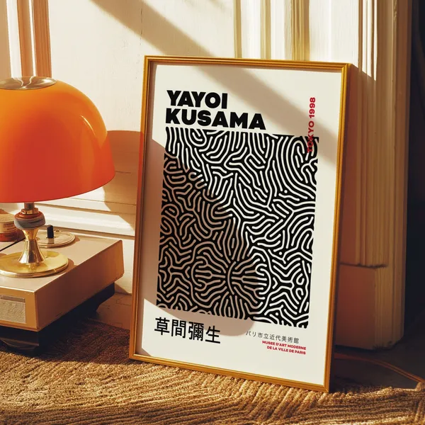 Yayoi Kusama Gallery Wall Art Print