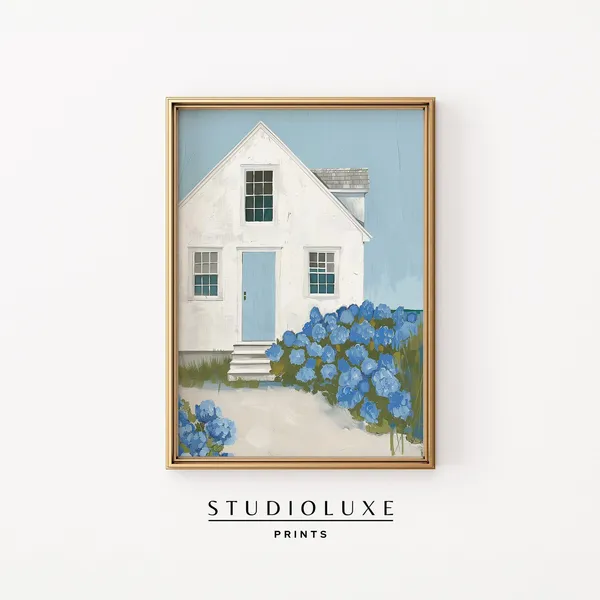 Coastal Granddaughter Beachy Decor, Apartment Art Print
