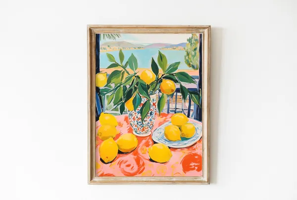 Henri Matisse Open Window Fauvism Lemon Poster