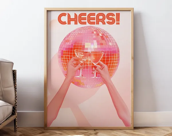 Cheers Bar Classic Travel Poster