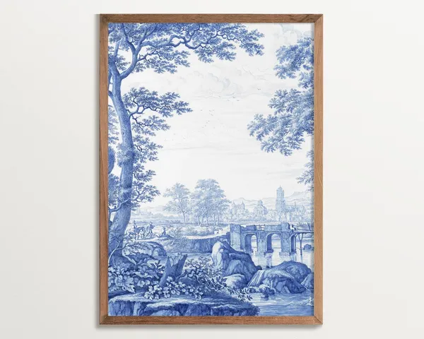 Chinoiserie Wall Art, Cottagecore Grandmillennial