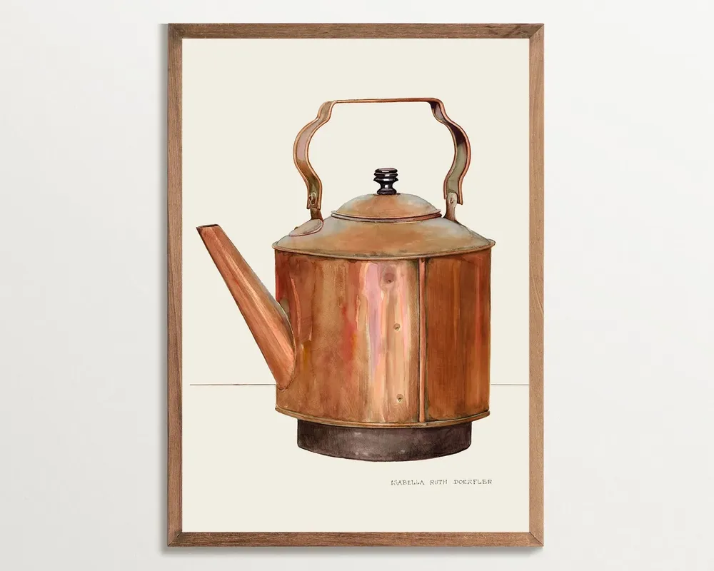 Cottagecore Kitchen Farmhouse Wall Art Print