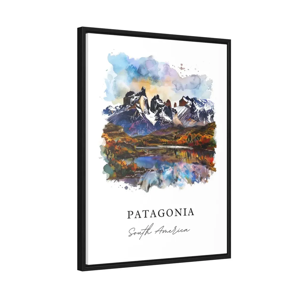 South America Watercolor Travel Poster, Region Gift - Image 2