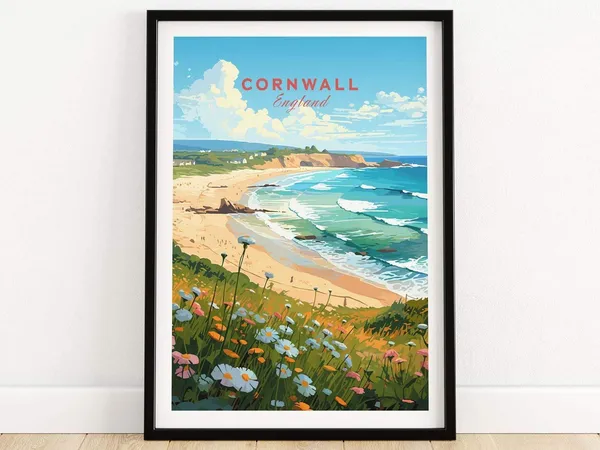 Cornwall Gift For Home Decor Art Print