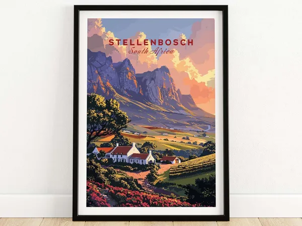Stellenbosch Wall Art Print