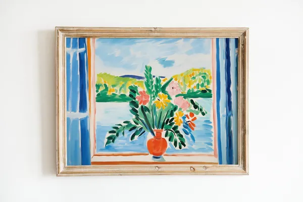 Henri Matisse Open Window Floral Art Print