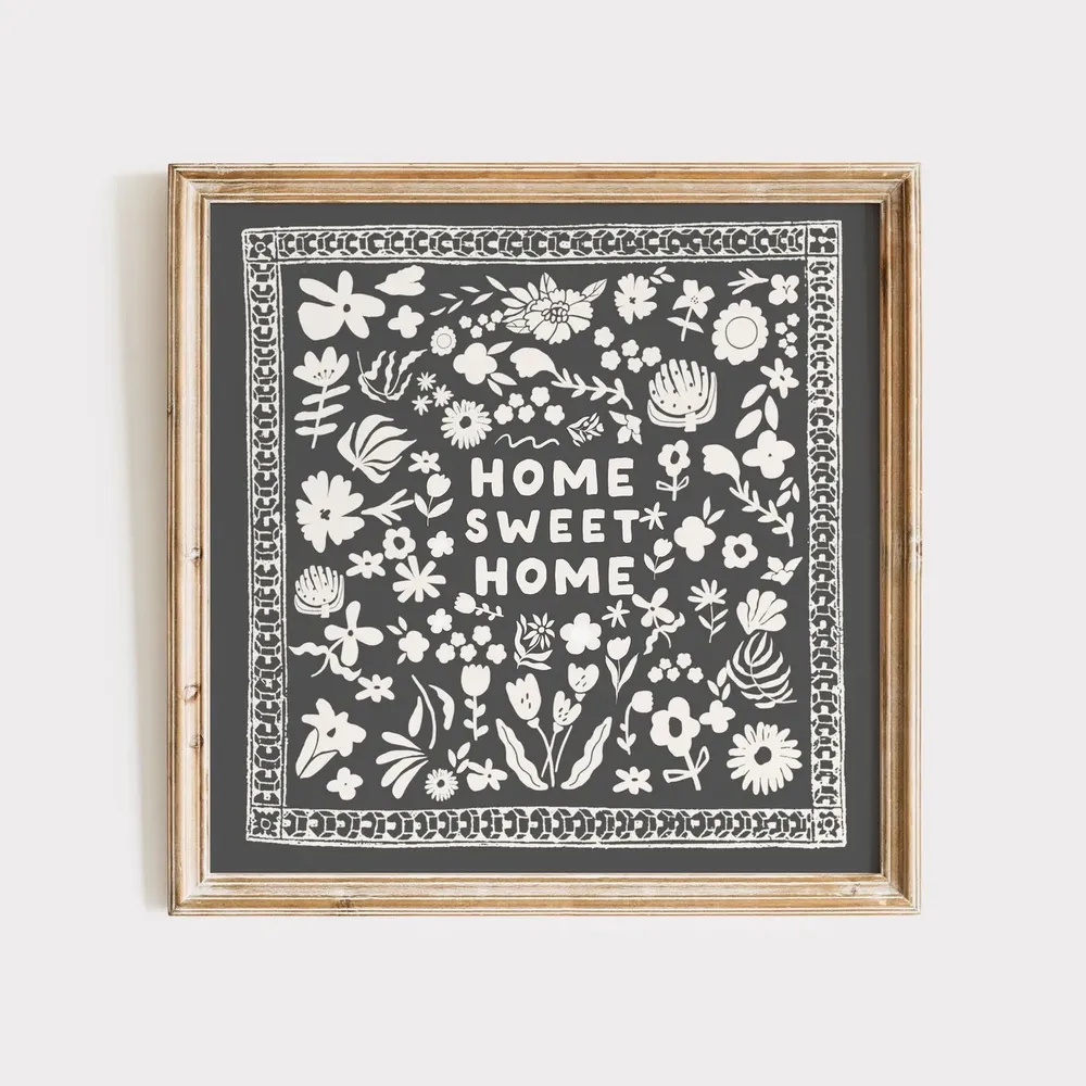 Home Sweet Home Minimalist Art Print - Image 2