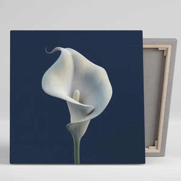 Calla Lily Contemporary Minimalism Art Print