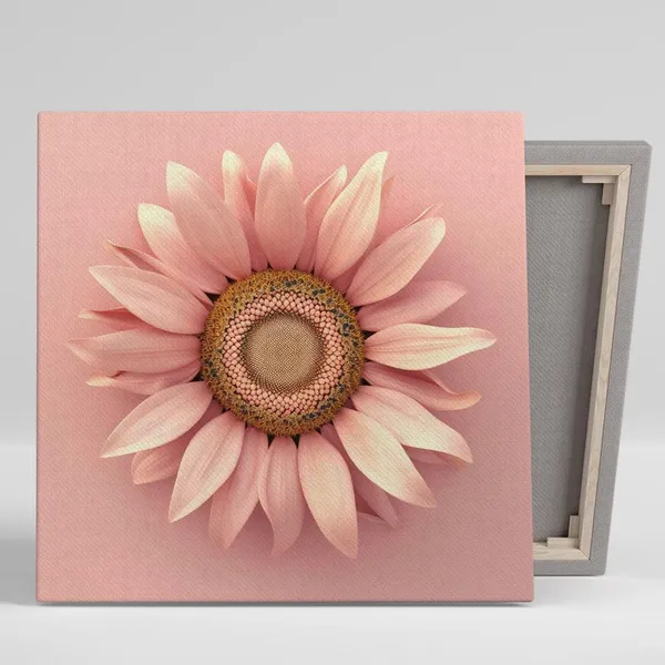Sunflower Modern Minimalist Floral Decor Art Print