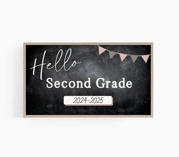 Custom Back to School Art Print, First Day Of School
