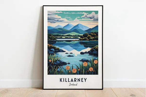 Killarney National Park Travel Gift Poster