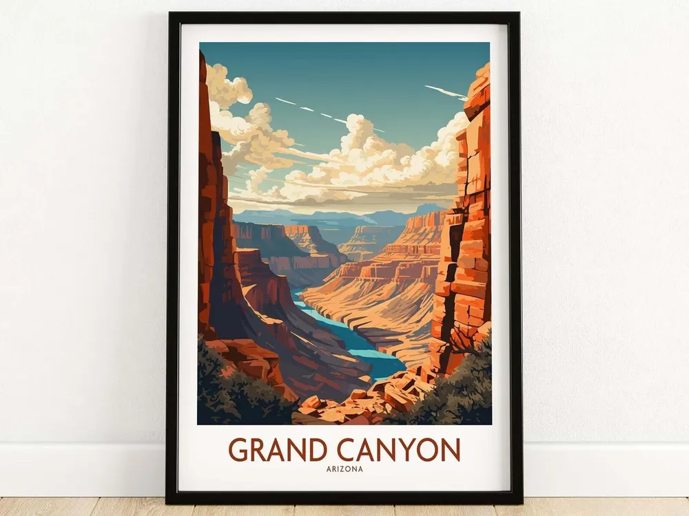 Grand Canyon Home Decor Poster Print