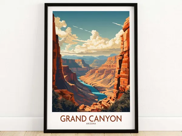 Grand Canyon Home Decor Poster Print