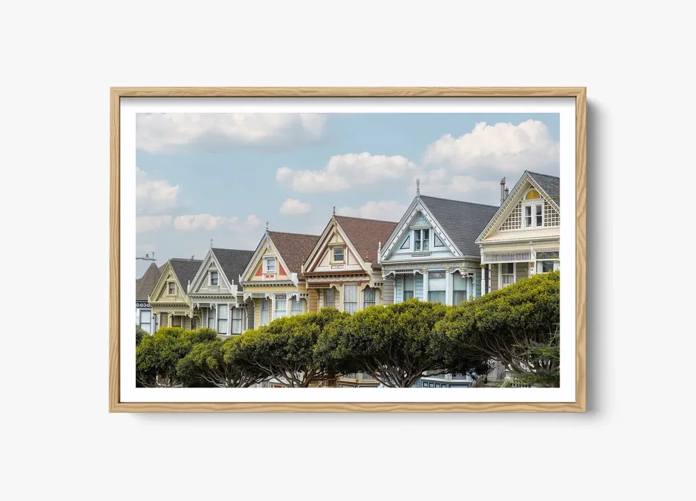 San Francisco Photography Print, Pacific Heights