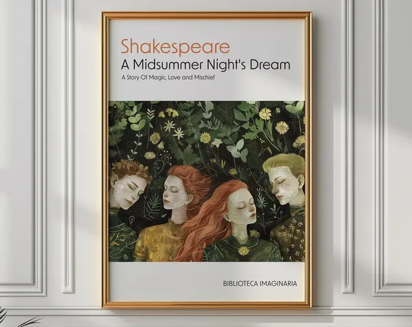 A Midsummer Night's Dream Shakespeare Art Print
