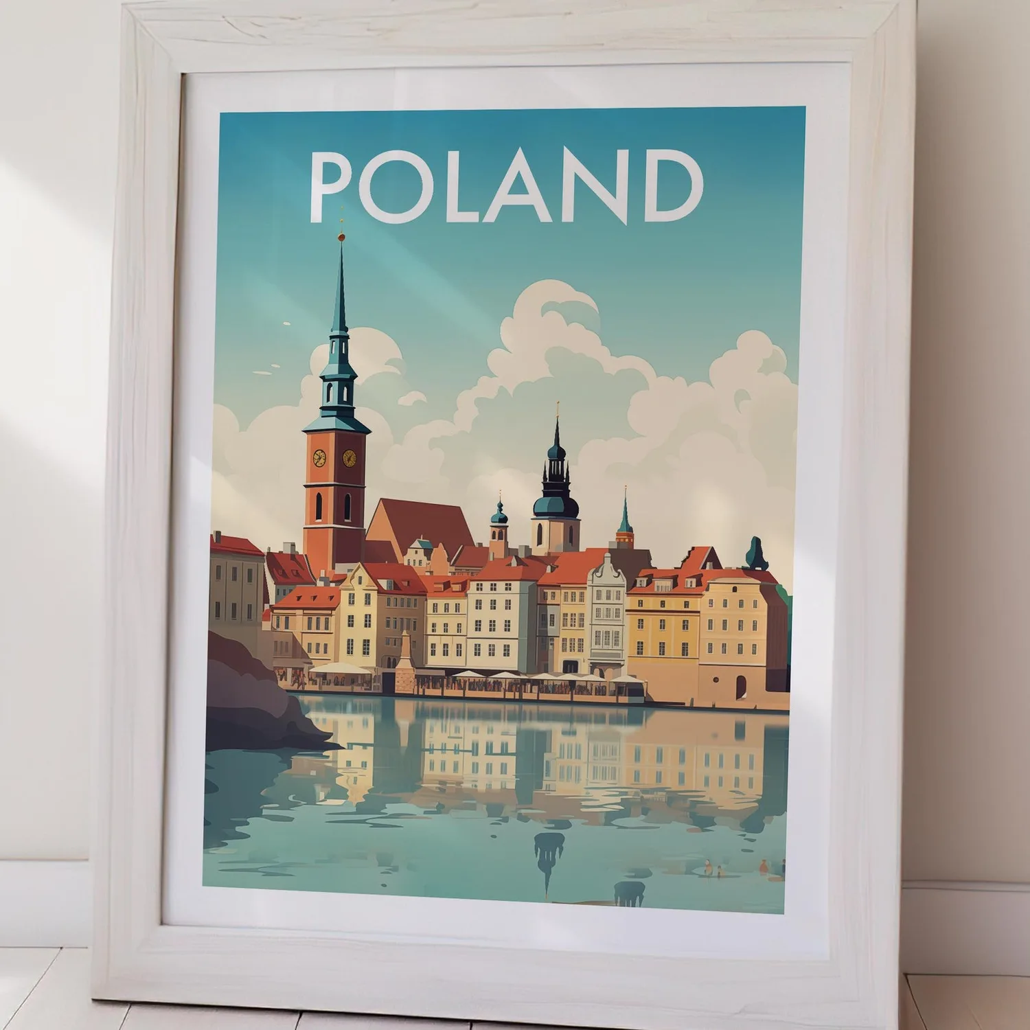 Poland Travel Poster, Europe Art Print - Image 2
