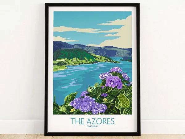 Azores Portugal Wall Art Print