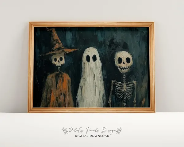 Witchy Decor Halloween Wall Art Poster Print