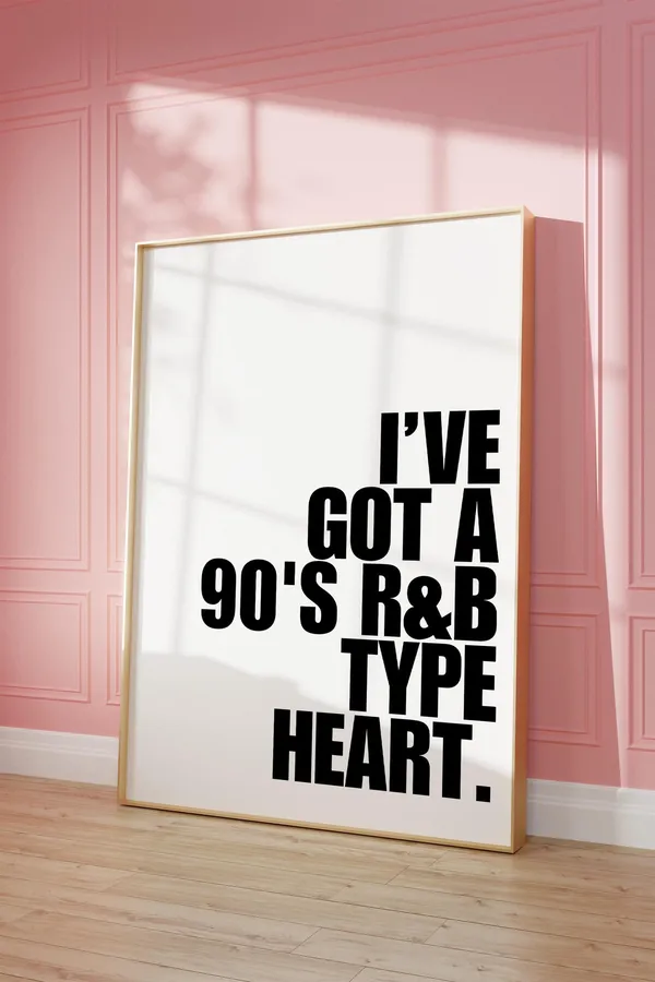 Rb Heart Vintage Bar Cart Kitchen Art Print