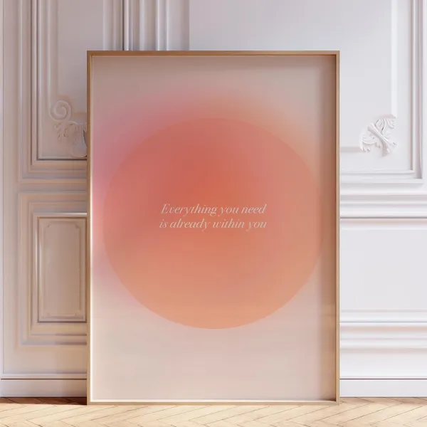 Everything You Need Is Already Within Art Print
