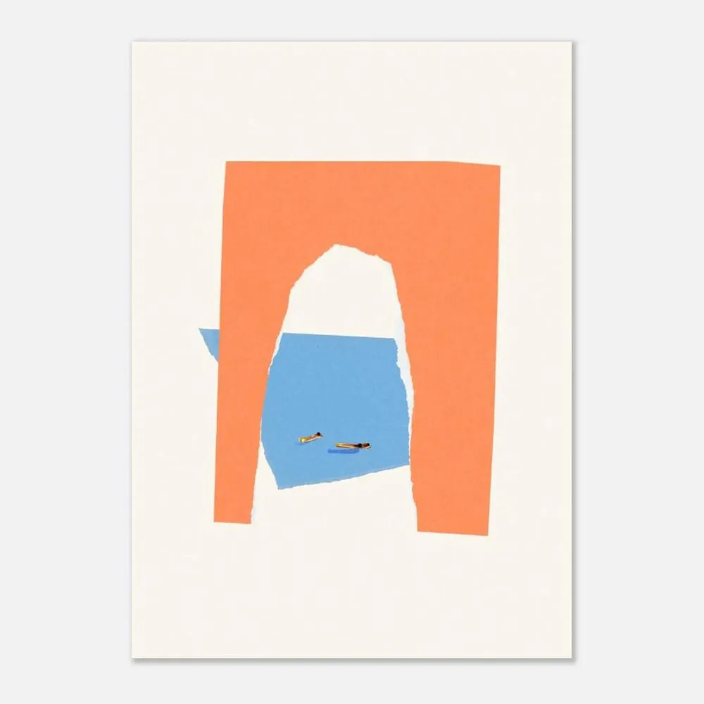 Secret Laguna Collage Wall Art Print - Image 2