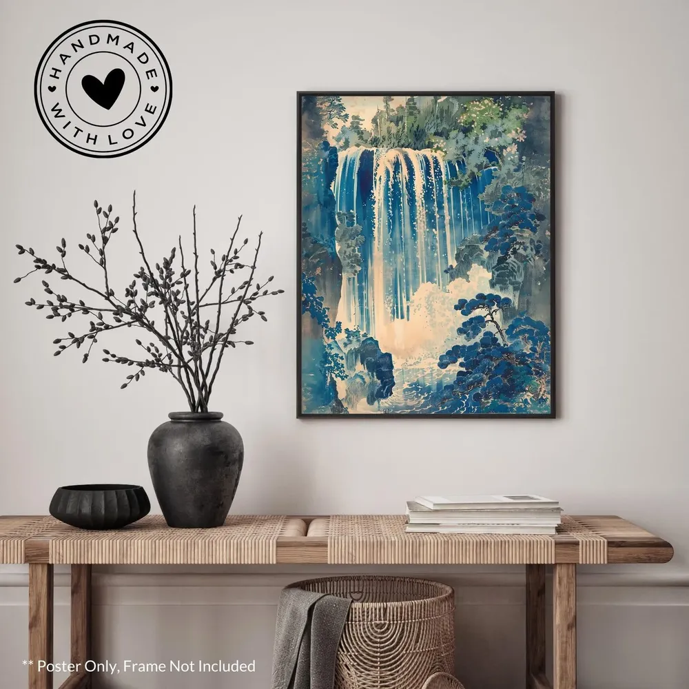 Hokusai Ukiyo Travel Landscape Art Print
