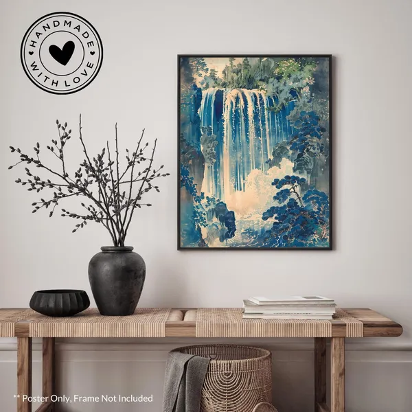 Hokusai Ukiyo Travel Landscape Art Print