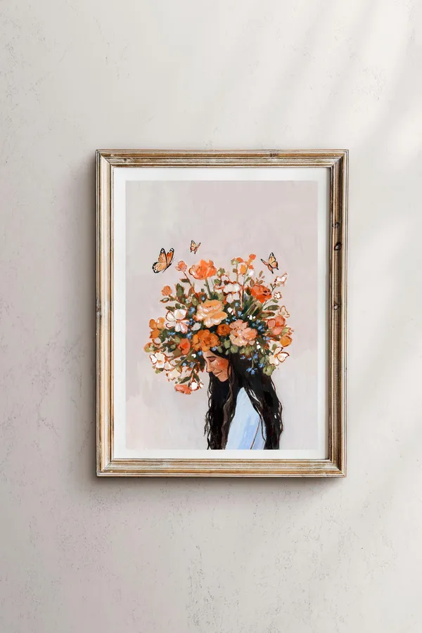 Such A Beautiful Mind Self Love Mental Health Art Print