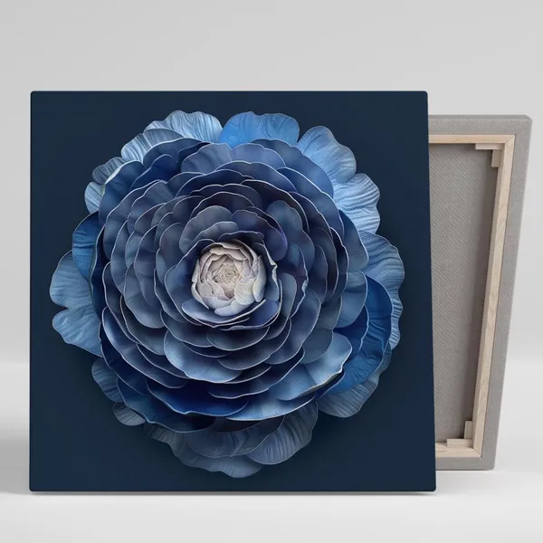 Camellia Floral Modern Art Print, Botanical Decor
