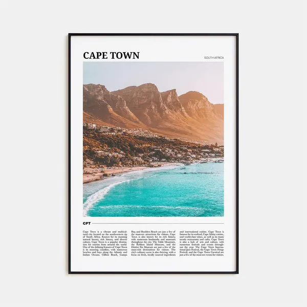Cape Town South Africa Wall Art Print