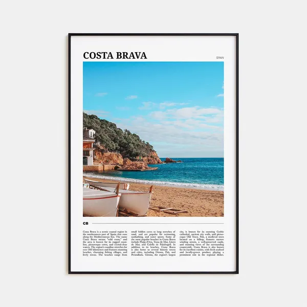 Costa Brava Travel Poster No. 2, Spain