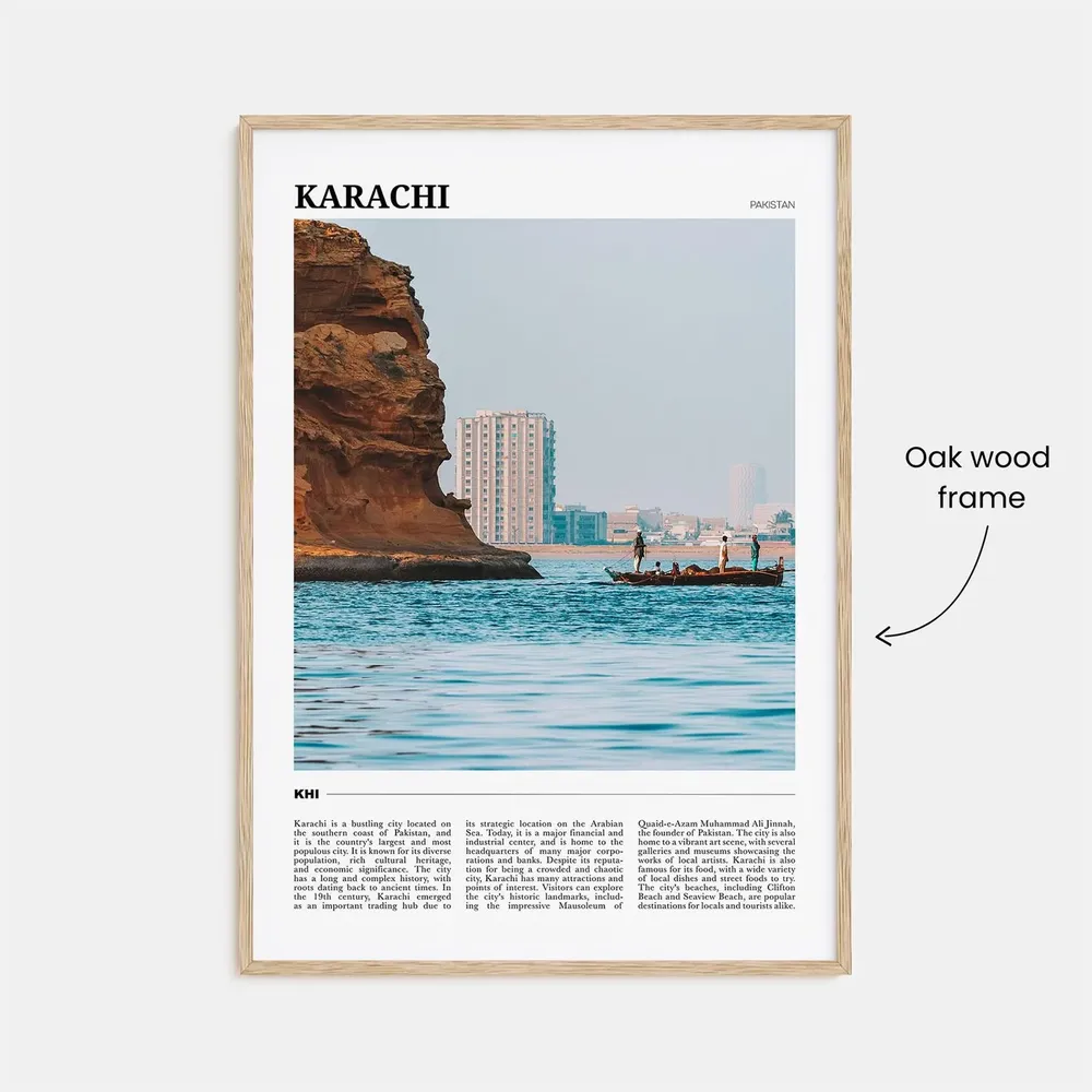 Karachi Photo Wall Art Print - Image 3
