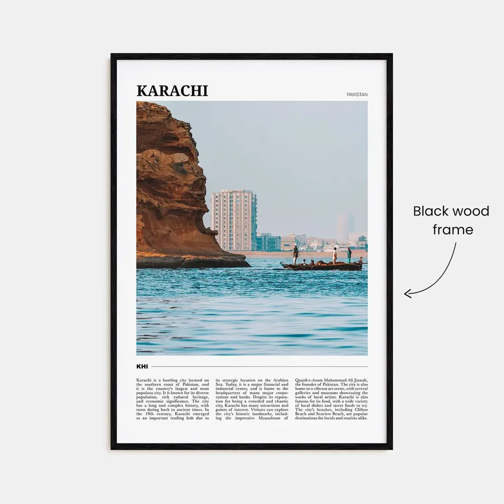 Karachi Photo Wall Art Print - Image 2